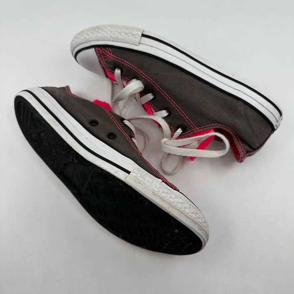 Converse All Star Chuck Taylor Double Tongue Sneakers Junior Girls US 4 UK 3.5